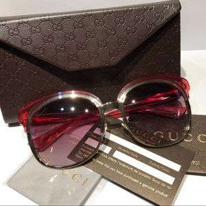 Gucci 4241/S 0EYU F5 Sunglasses, Women's, Grey